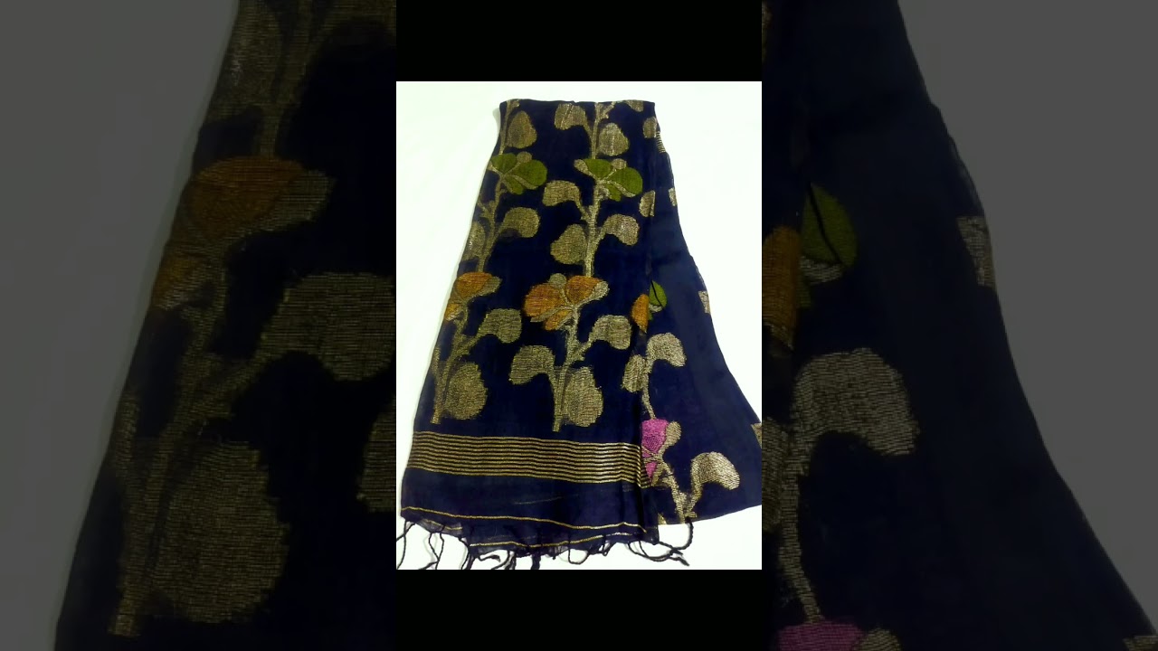 Linen Jamdani Sarees # Biloom Silk Sarees #W-App 8282864328 # Shortvideo # Youtubeshorts