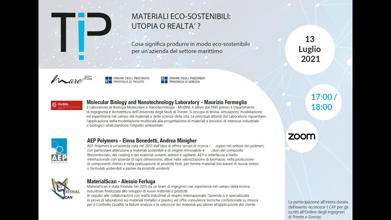 TIP! materiali ecosostenibili: utopia o realtà?
