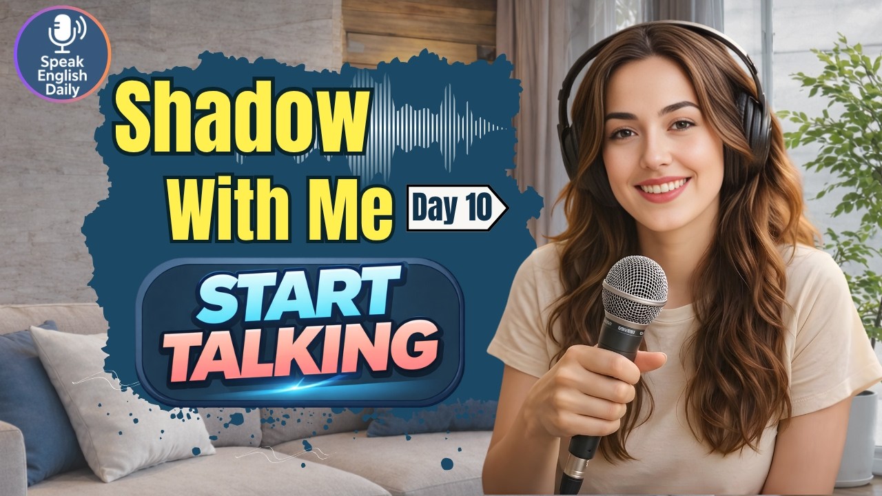 Speak English With Me &ndash; Small Talk Practice Start Conversations Day 10 | English Speaking Practice