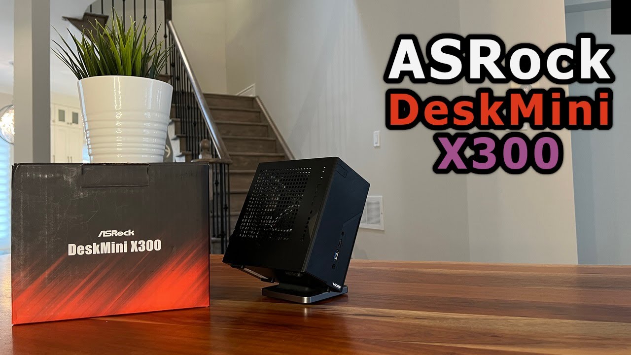 ASRock X300 - Wickedly small, AM4 barebones PC - Unboxing