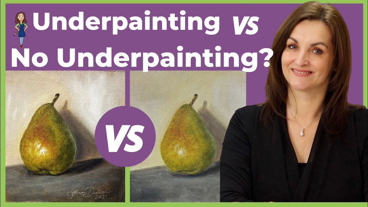 Underpainting VS No Underpainting?  Full Tutorial