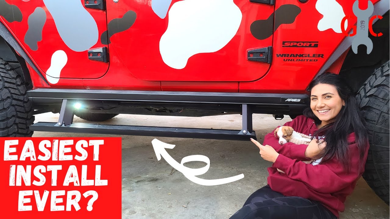 Automatic Powered Side Steps for Jeep Wrangler JK | Step by Step Install