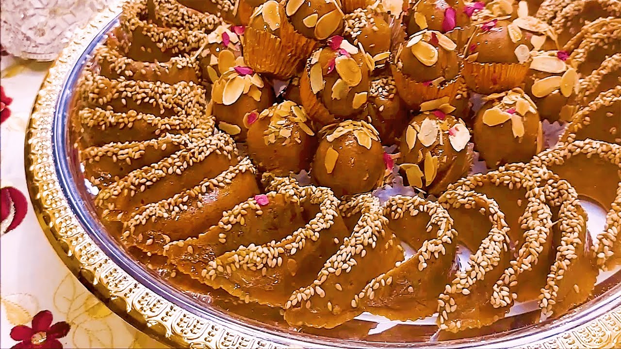 شباكية كعب غزال الشباكية على شكل كعب غزال باللوز بلاطو هماوي تزيين راقي ومذاق خيالي 🌙🇲🇦