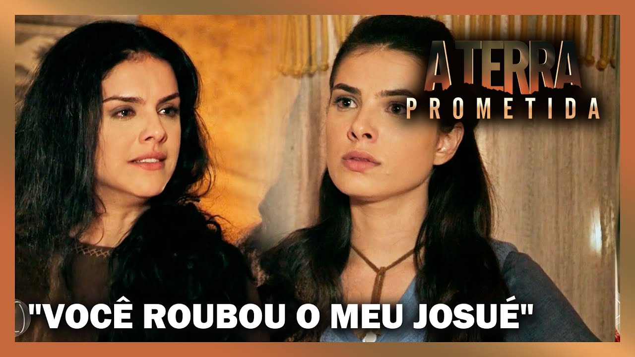 A TERRA PROMETIDA: Samara chama Aruna de falsa e diz que roubou Josué dela