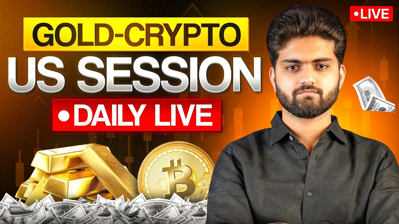 🔴 LIVE Gold Xauusd  & Bitcoin Trading| Live Trap Trading | Young Trader Viraj 🎉