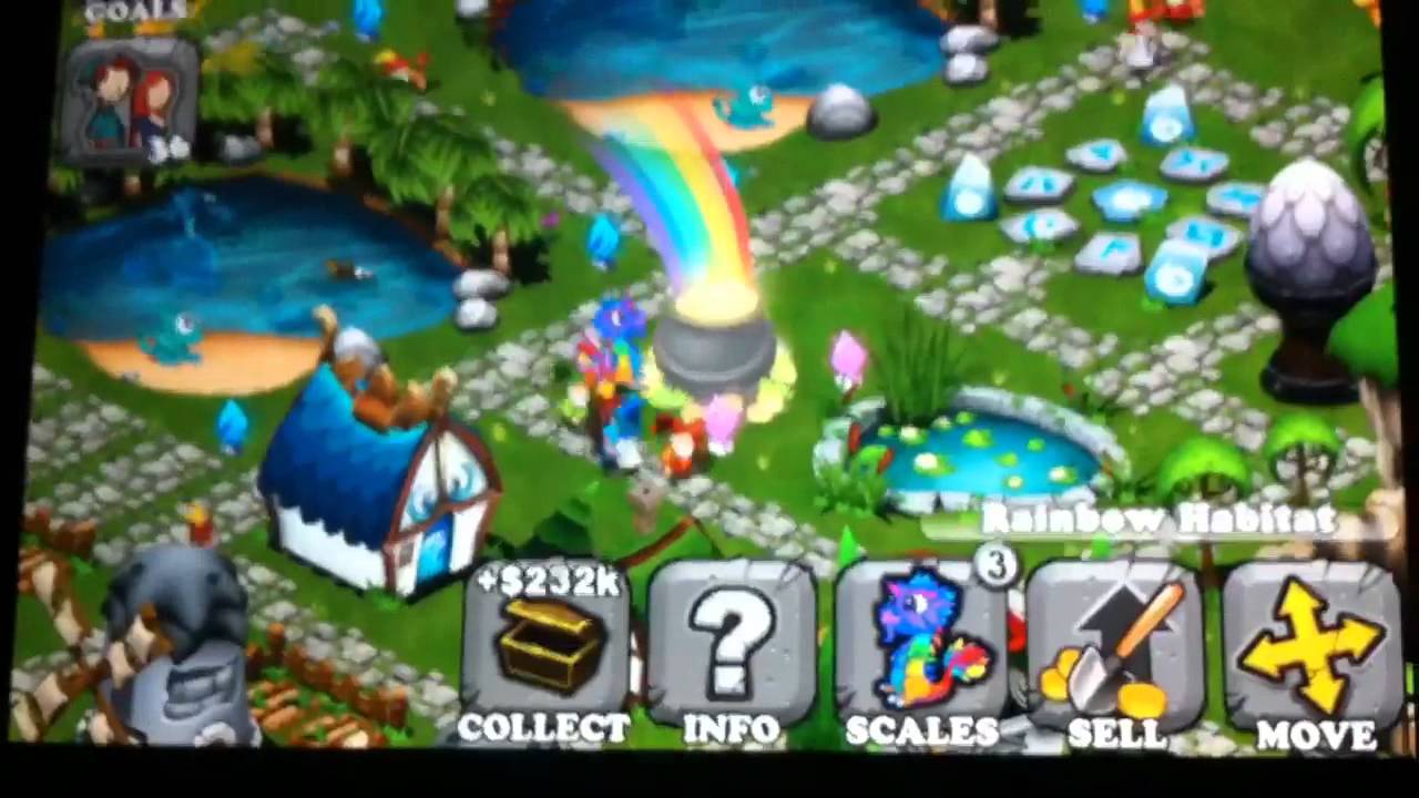 Dragonvale: How to breed a rainbow dragon