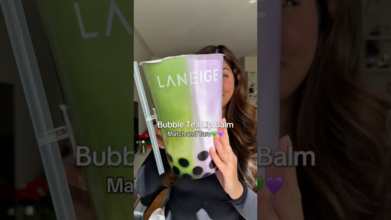 Bubble Tea LANEIGE🧋🤯 