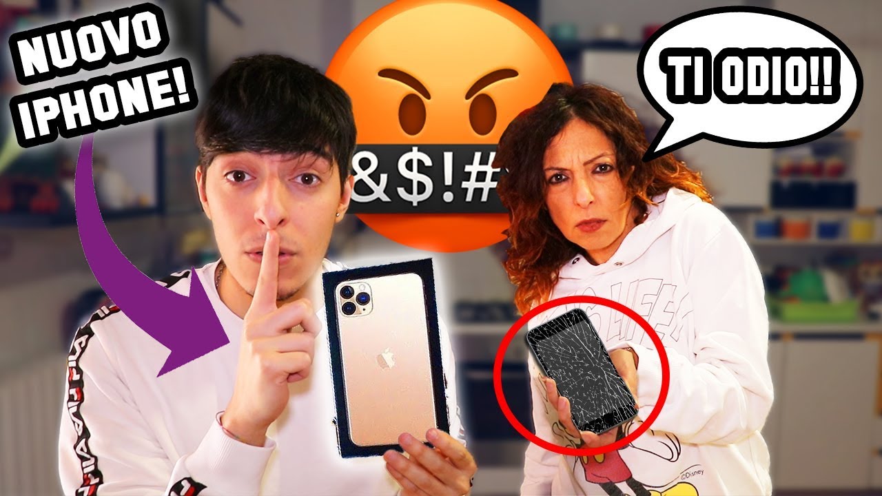 *ROMPO* IL TELEFONO A MAMMA, POI LA SORPRENDO CON UN IPHONE 11! *COMMOSSA*