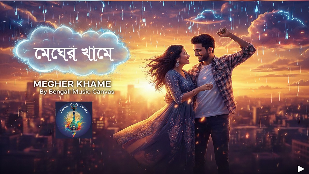 Megher Khame - মেঘের খামে | New Bengali Romantic Song 2026 | Bengali Music Canvas