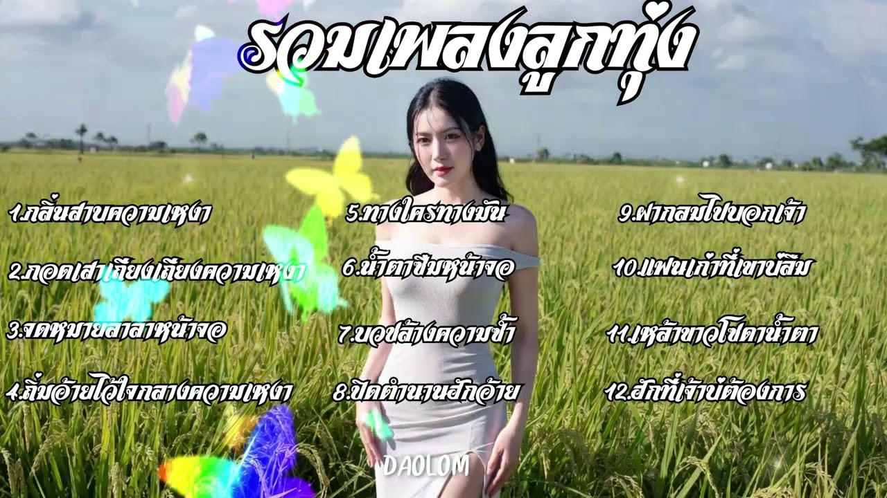เพลงลูกทุ่งเพื่อชีวิต เพลงเพราะๆ ฟังสบาย | ใหม่ล่าสุด ฟังเพลินยาวๆ ไม่มีโฆษณาคั่น - daolom Vol.9