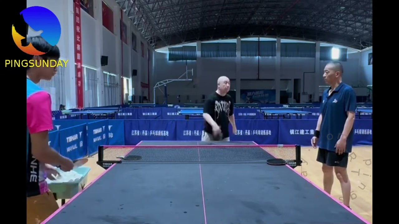 Coach Chen 53 - How to use forehand with long pips