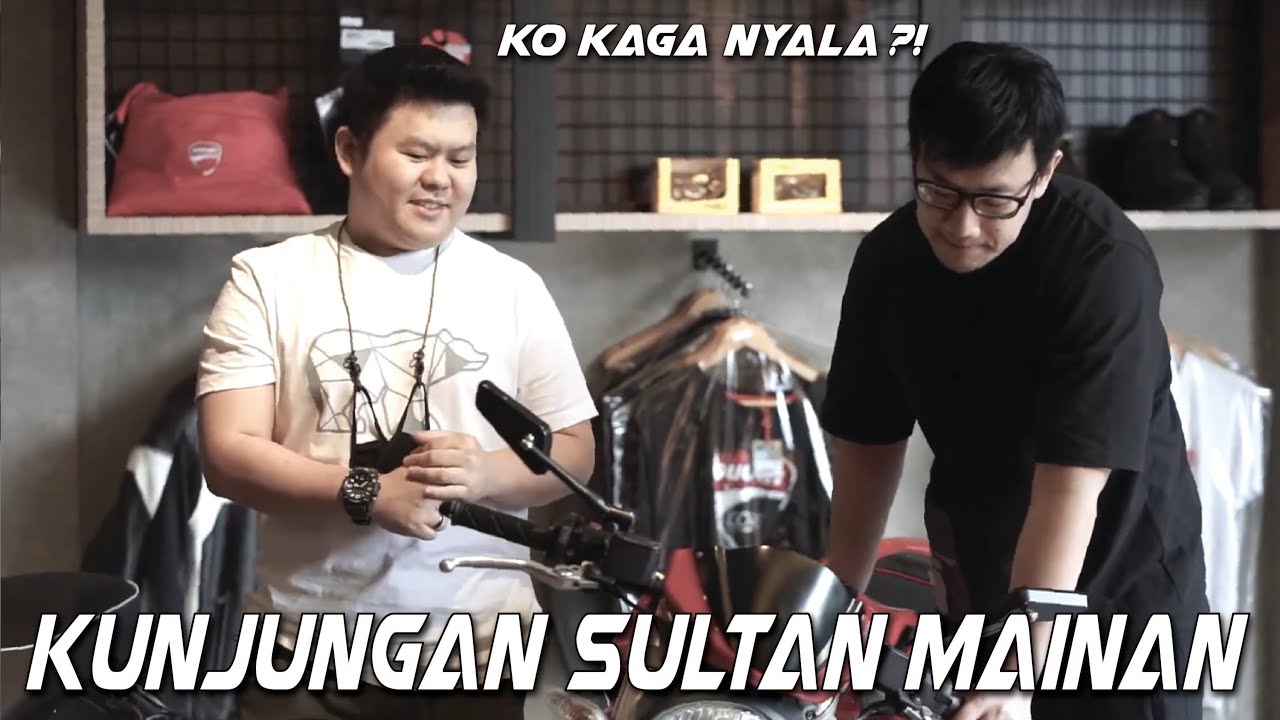 FRANS SANJAYA MOTORNYA DUCATI ...??!