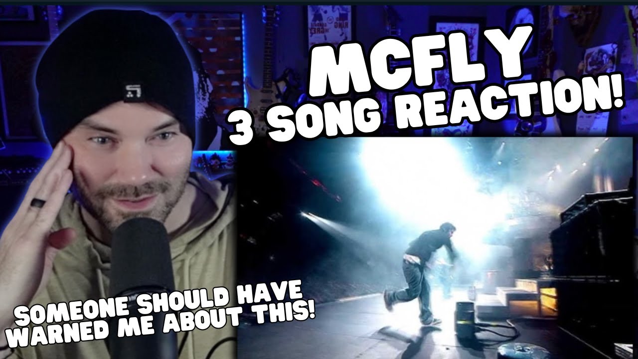 Metal Vocalist First Time Reaction - McFly - Broken By You  / Air Guitar / I Wanna Hold You