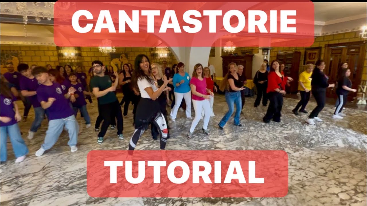 CANTASTORIE  TUTORIAL Samba coreo Petronela Calciu // balli di gruppo 2025 // versione Davide Mazzeo