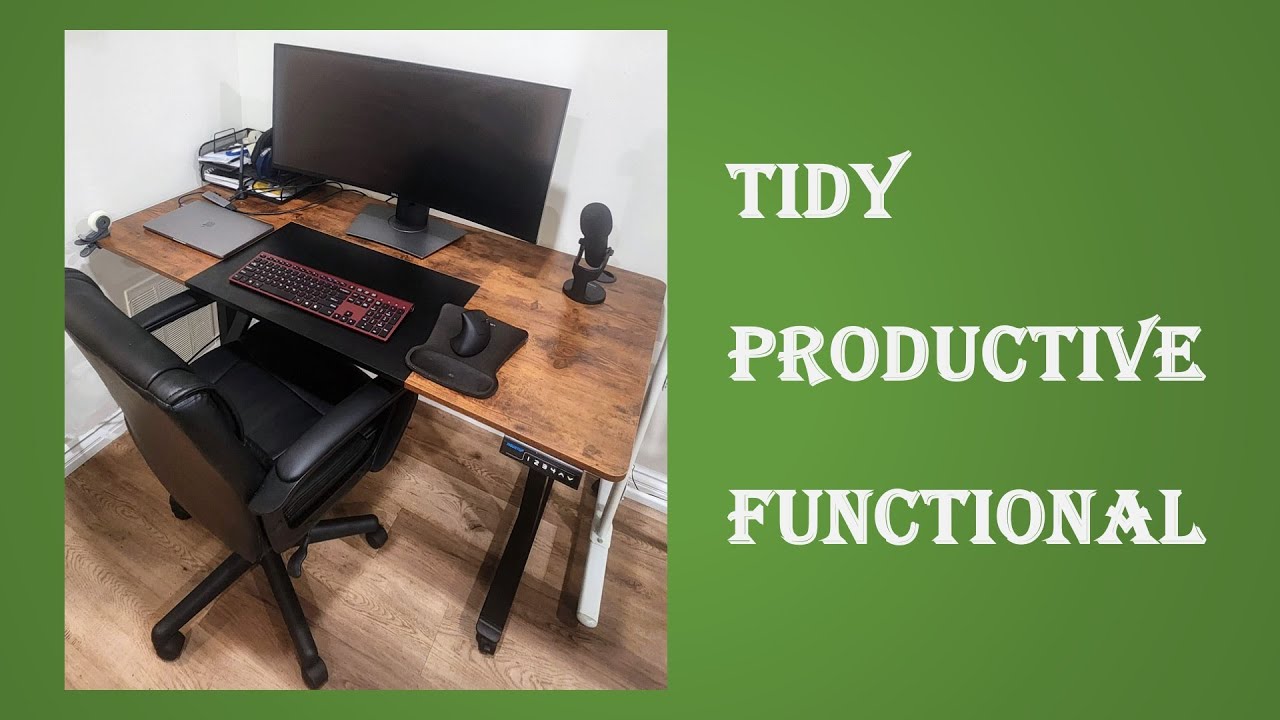 My most productive desk setup ever