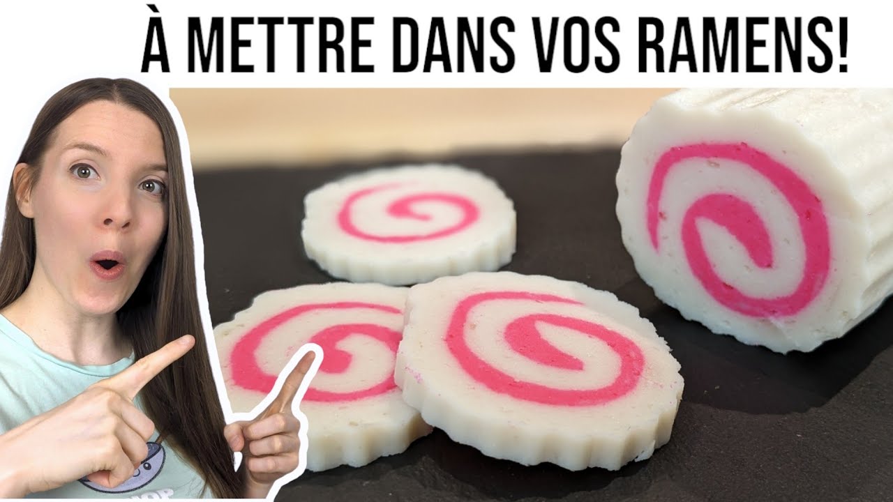 🍥 Comment Faire du NARUTOMAKI (Cuisine Japonaise) - HOP DANS LE WOK