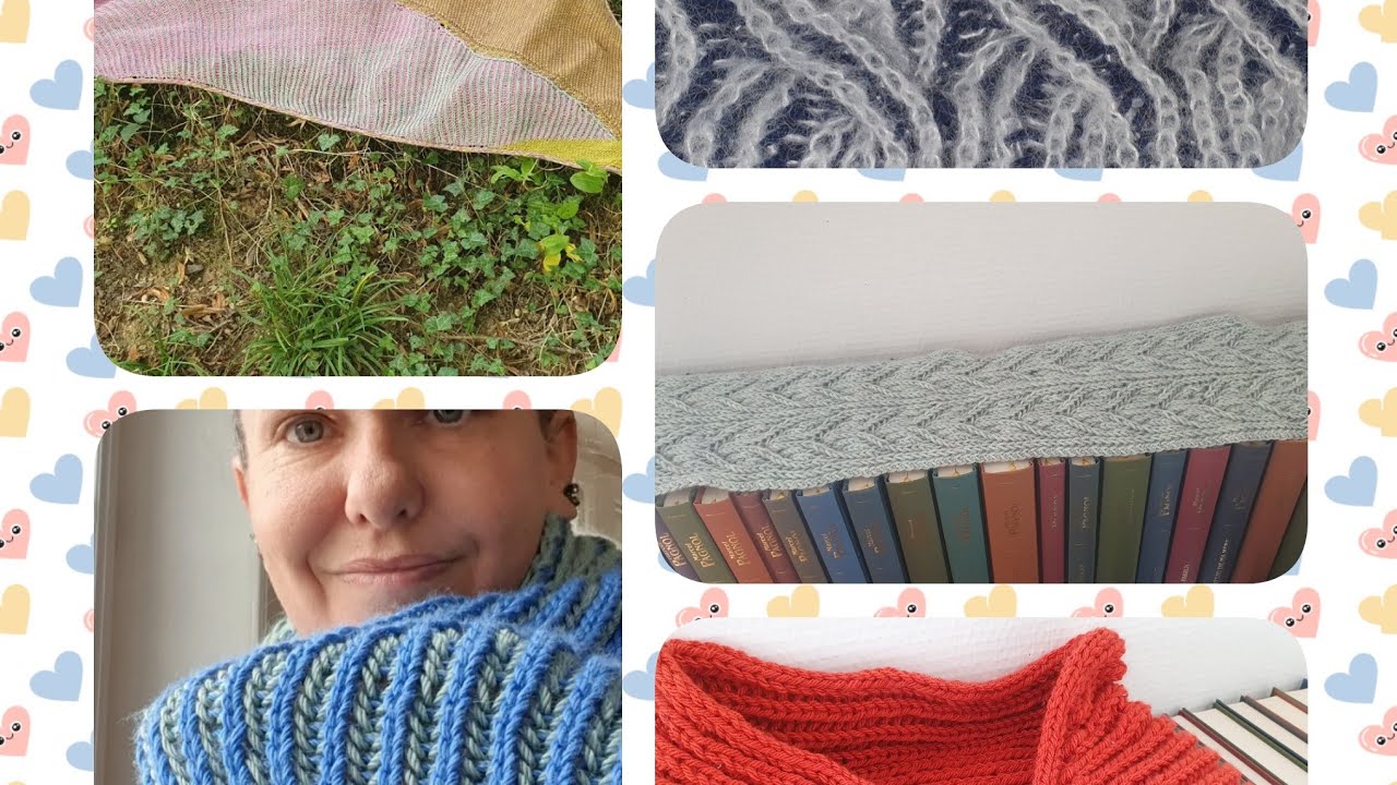 Mon petit quotidien 24 💙🧶💙#crochet #tricot #designeuse #teinturiere 