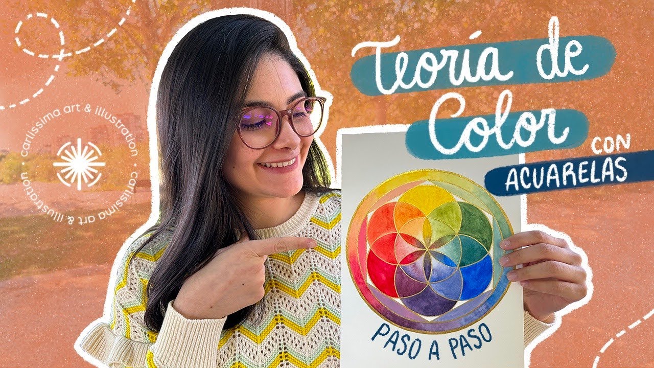 Cómo MEZCLAR COLORES CON ACUARELA. Aprende PASO A PASO todo sobre LA TEORIA DEL COLOR. 🍭🤩