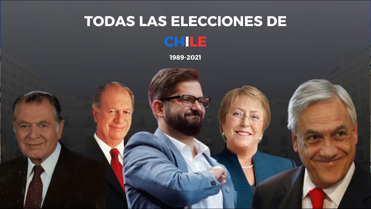 Todas las elecciones presidenciales de Chile (1989-2021)