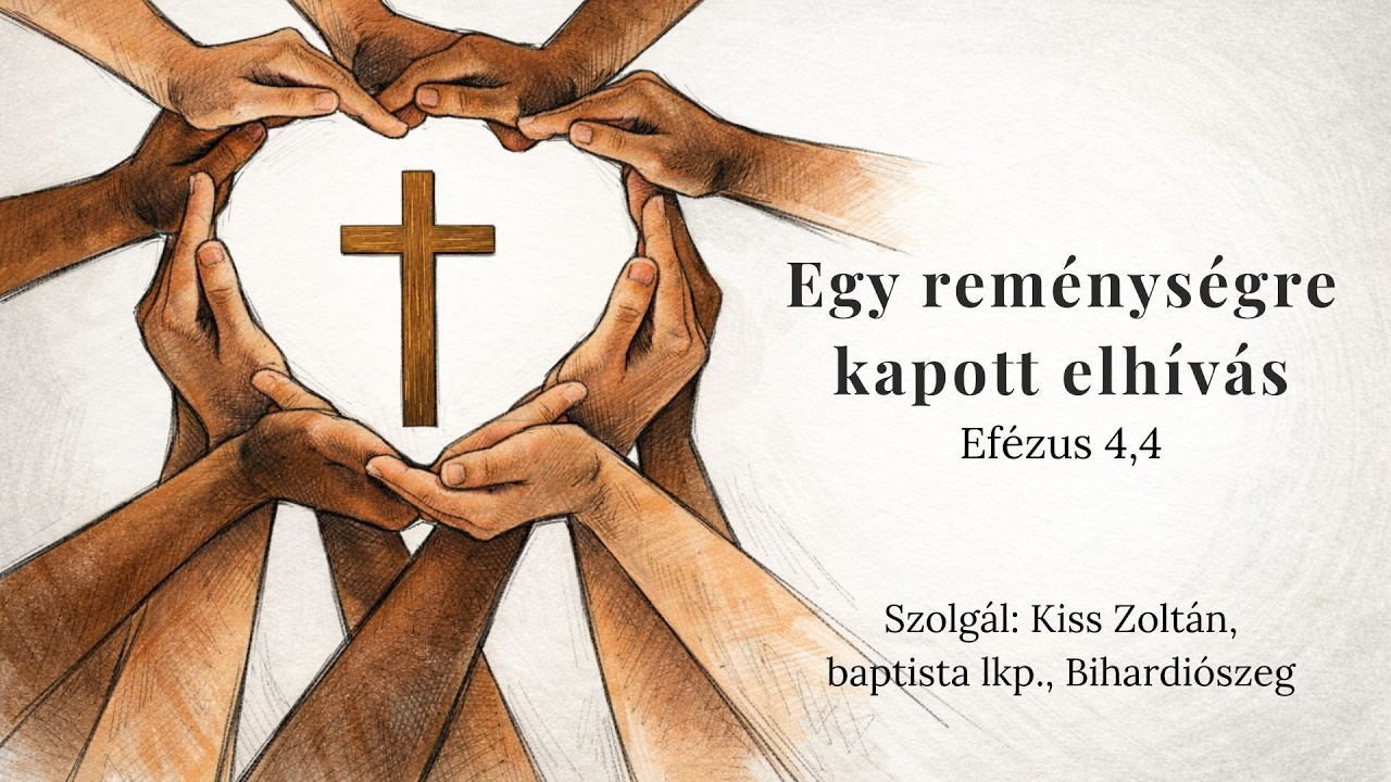 2026.02.11.Egy reménységre kapott elhívás.Efézus4,4.Szolgál:Kiss Zoltán, baptista lkp.,Bihardiószeg.