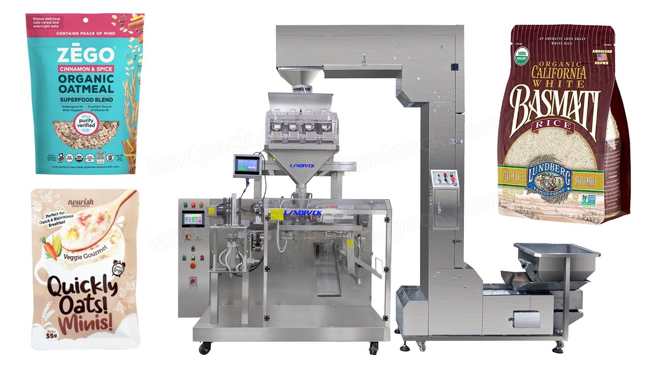Multi-function Automatic Doypack Premade Granule Pouch Bag Filling Packing Machine