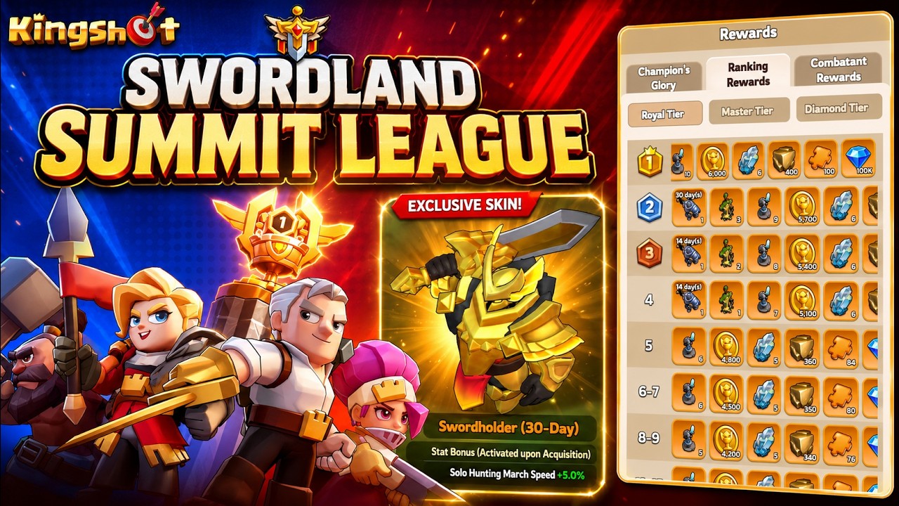 Swordland Summit League | Безумные награды! | Kingshot