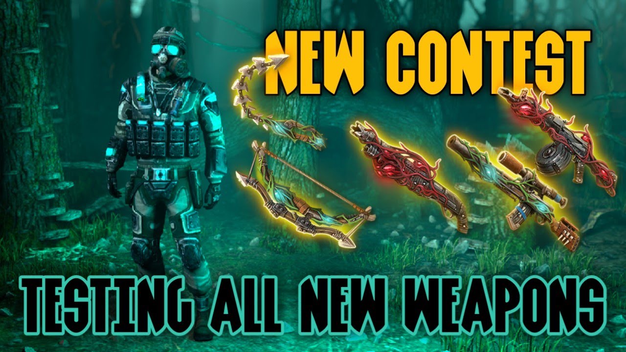 All New Screaming Forest Weapons on Fire | Dawn Of Zombie Survival DOZ