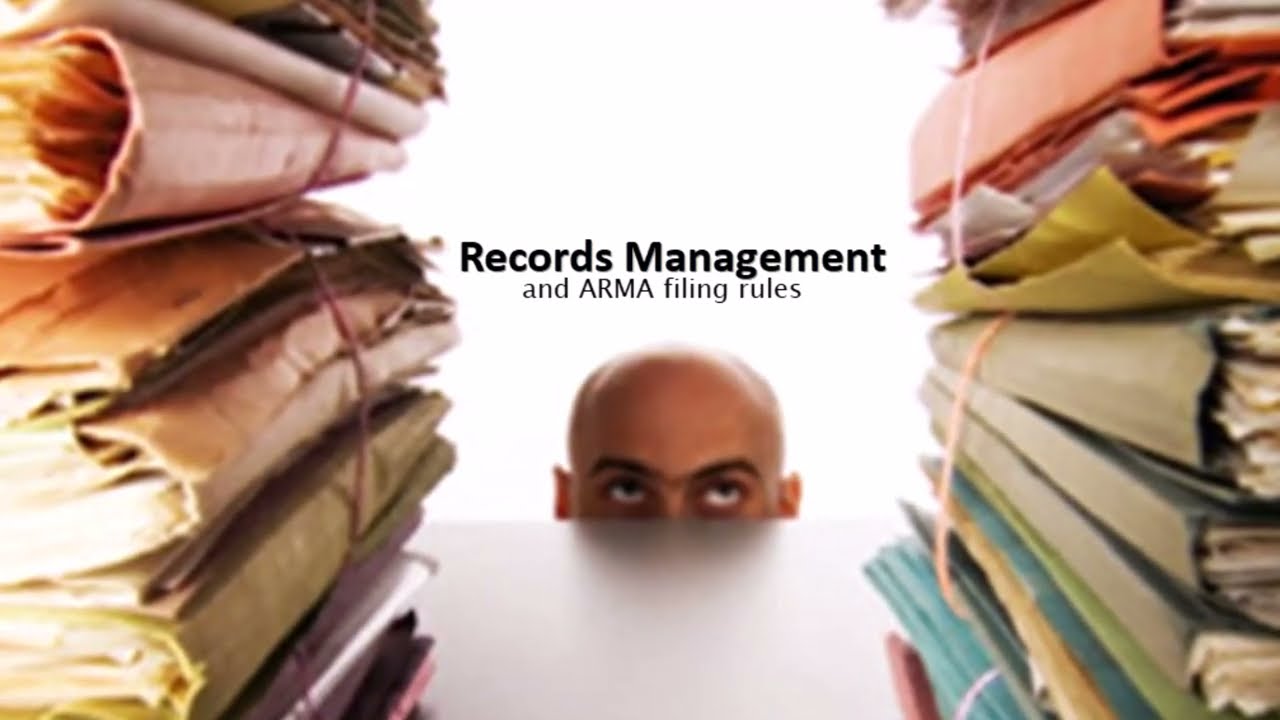 Records Management: ARMA Rules for Filing Business Records