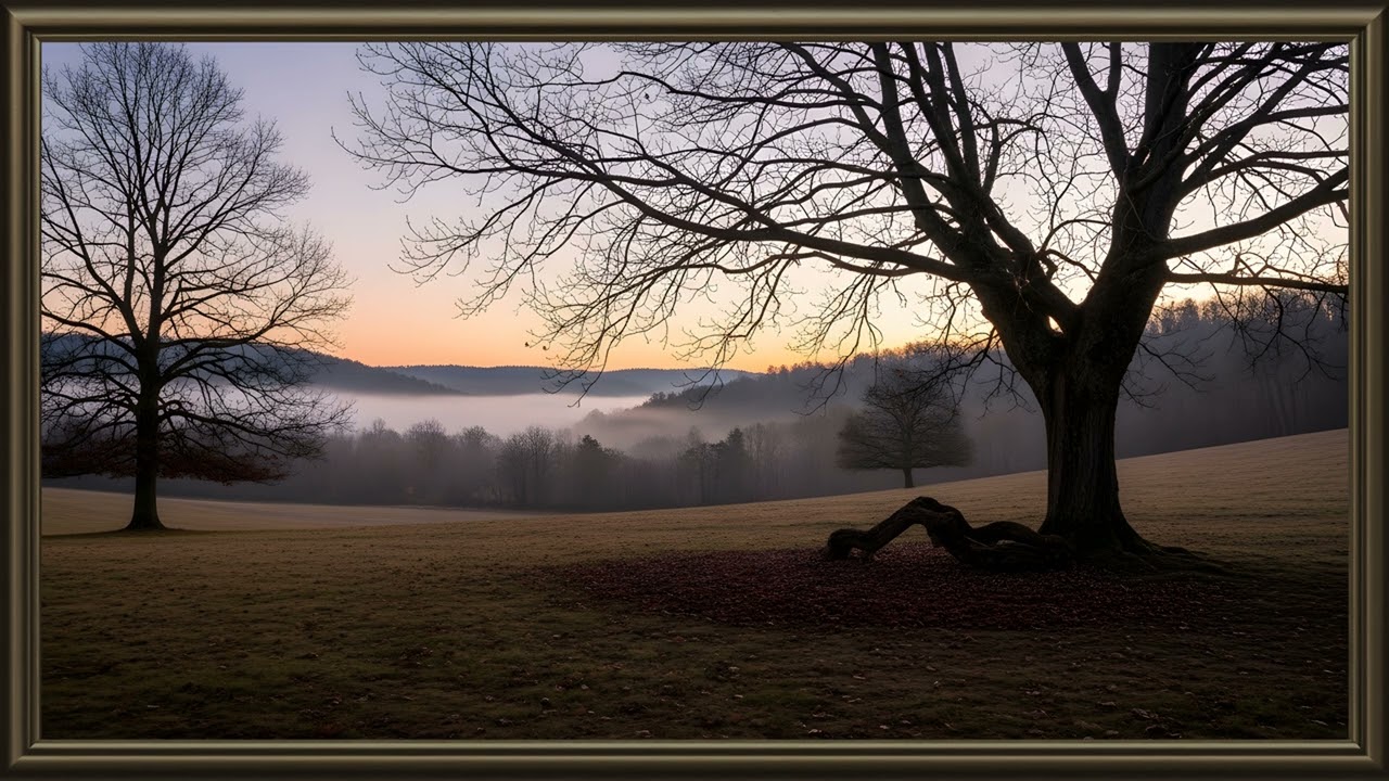 Blooming Summer Field at Sunset 4K | Frame TV Art