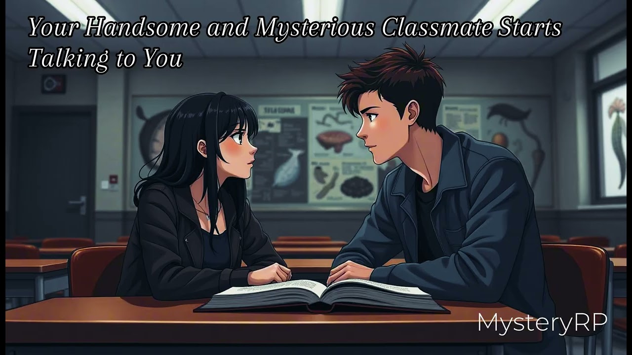 Your Handsome and Mysterious Classmate Starts Talking To You [Audio Roleplay] [M4F]
