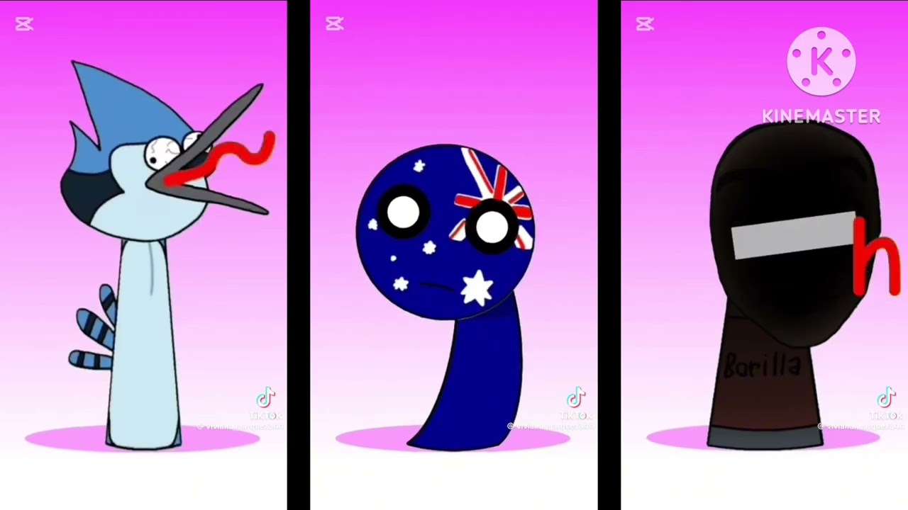 my sprunki oc TikTok capcut 3 parison