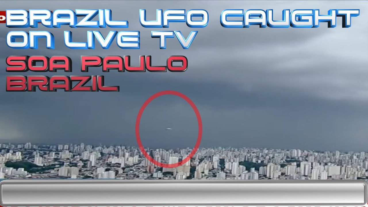 Ufo Filmed Live on Brazilian Tv