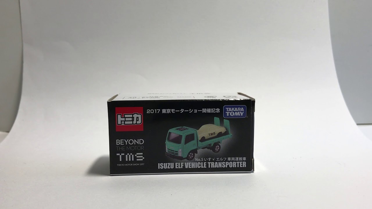 Tokyo motorshow Isuzu elf transporter review! (The Tomica Table)