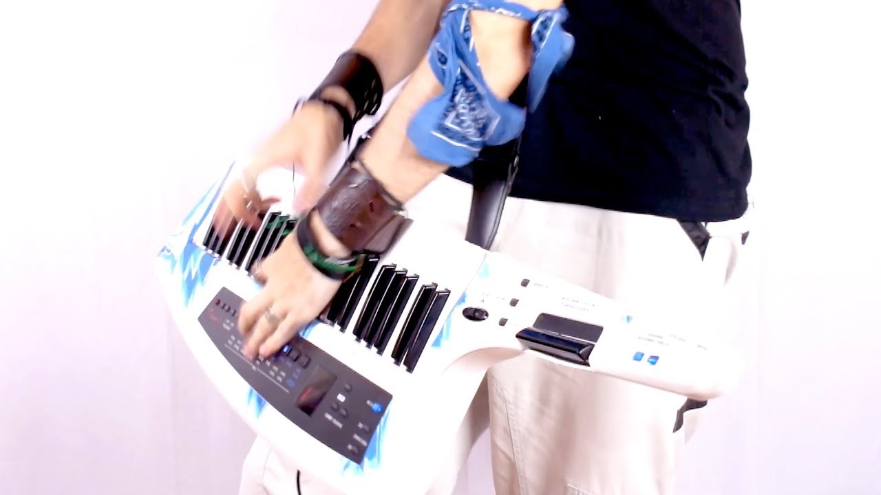 Hardest solo I've played on the keytar