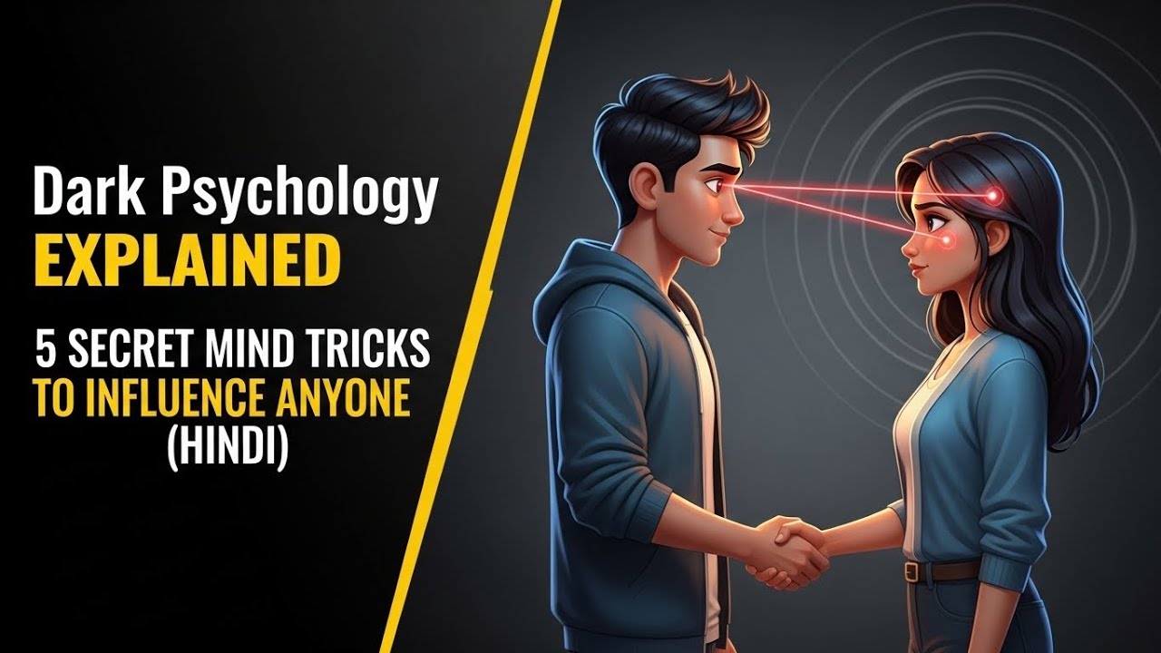 🧠 Dark Psychology Explained | 5 Secret Mind Tricks to Influence Anyone (Hindi)