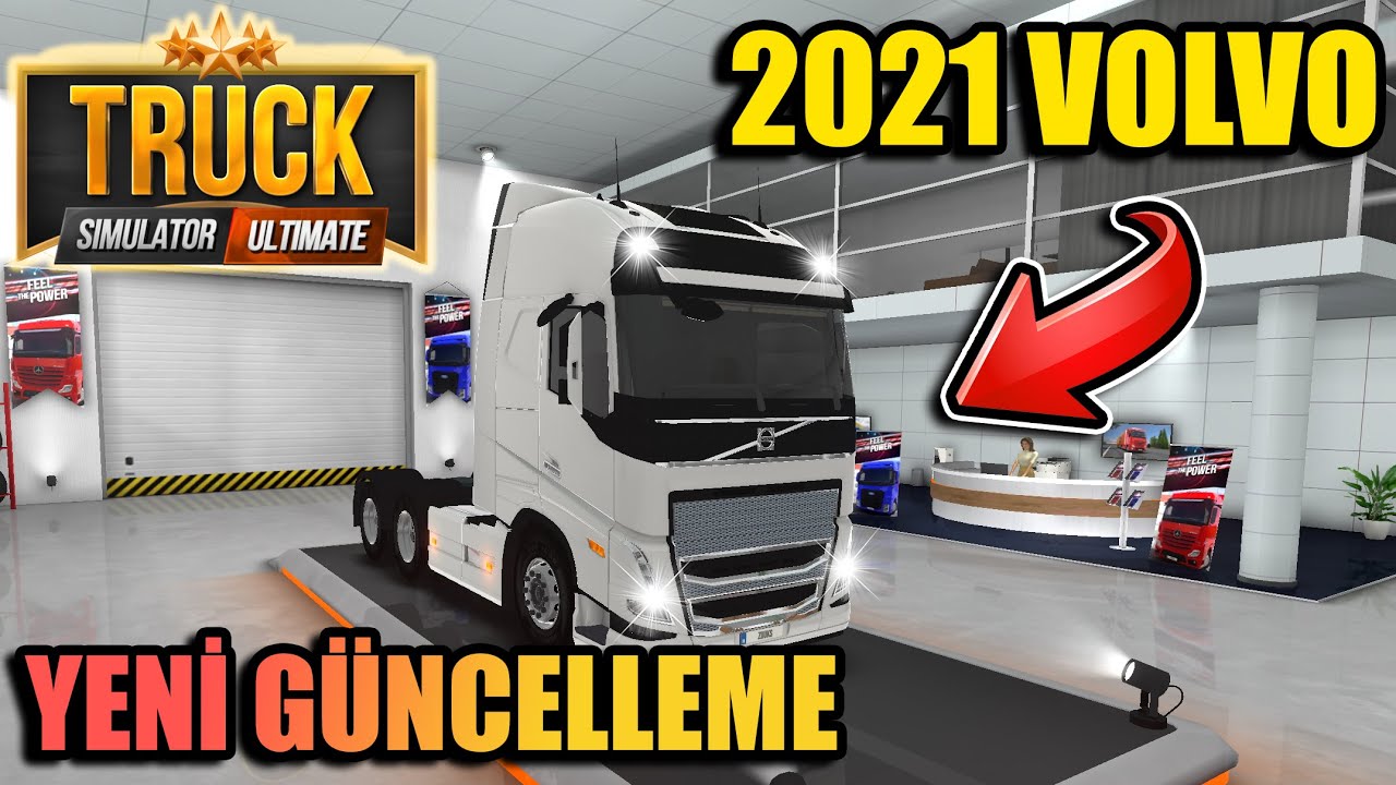 YENİ GÜNCELLEME GELDİ // 2021 VOLVO FH VE KÖPRÜ İNŞAATI | TRUCK SIMULATOR: ULTIMATE !!