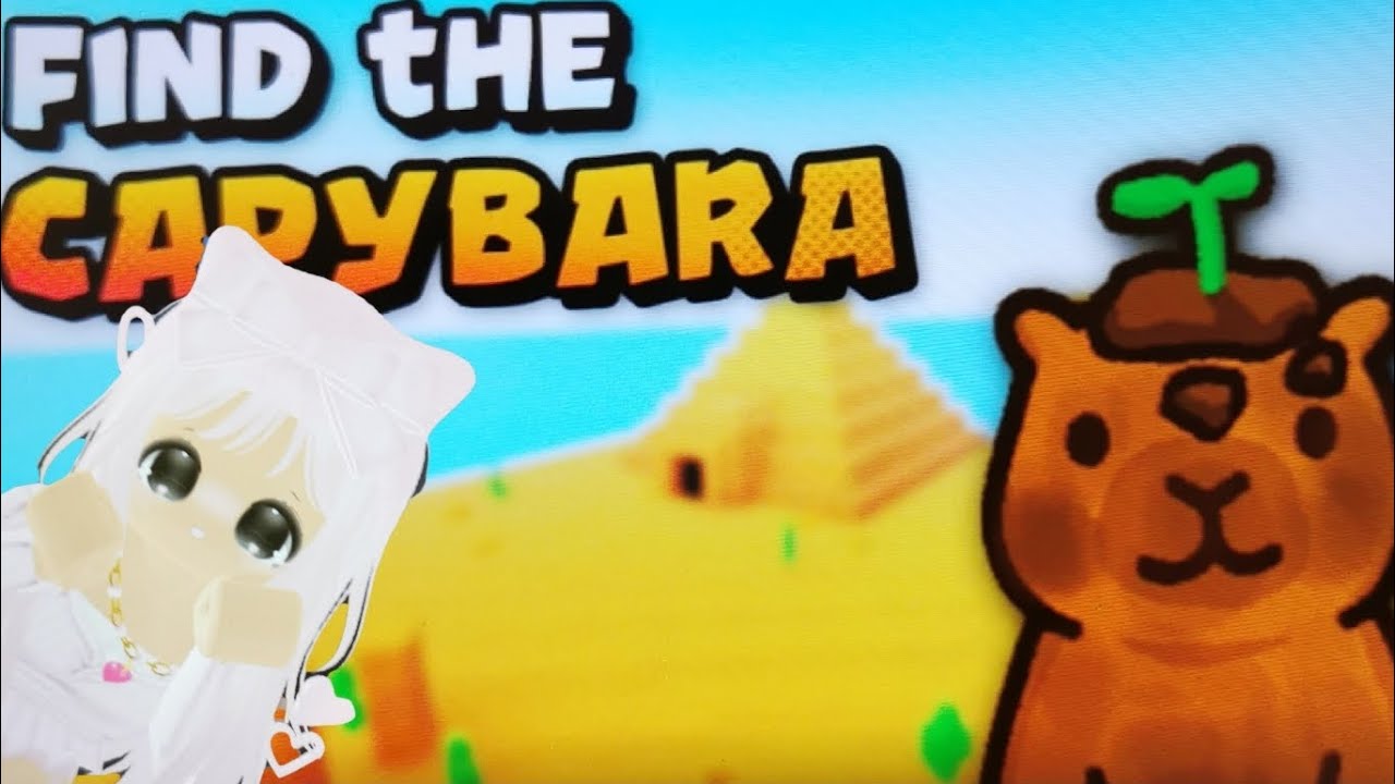 Сколько я нашла капибар?! #1 Roblox:find the capybara