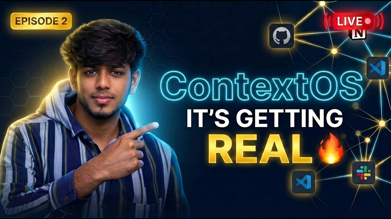 Vibe Coding an AI Product LIVE 🔴 | ContextOS Episode 2 | Tamil Developer 2026