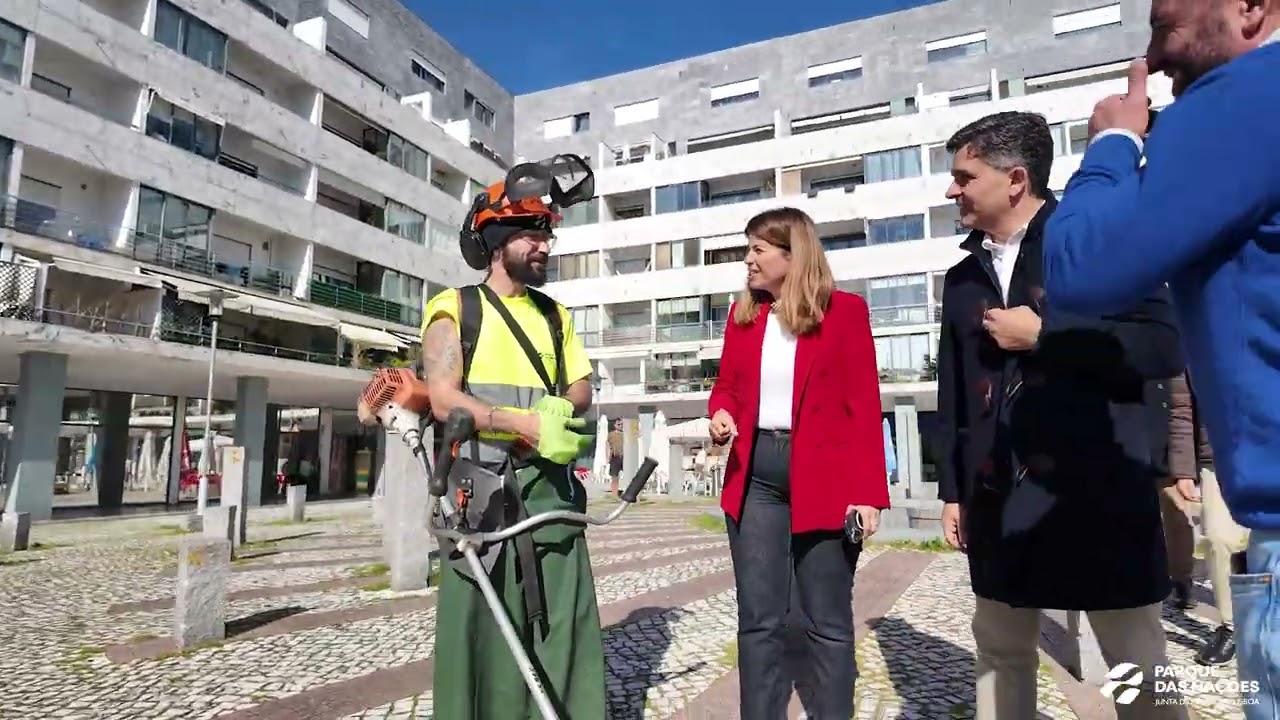 Vereadora em visita de trabalho ao PN