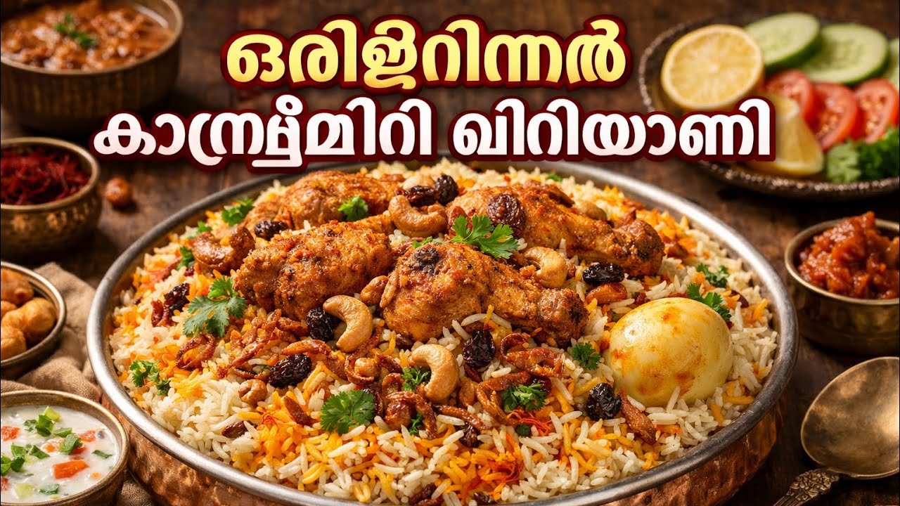 രുചിയിൽ ഒരു 'സ്വർഗ്ഗം'! 🏔️ Authentic Kashmiri Biryani Recipe in Malayalam