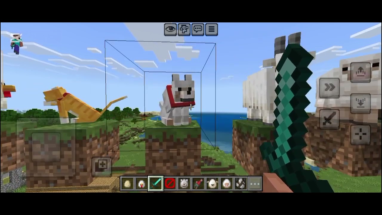 El pollito pio versión Minecraft 