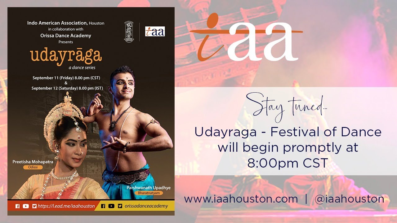 Udayraga - Festival of Dance; Parshwanath Upadhye & Preetisha Mohapatra
