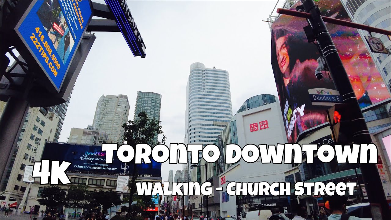 [4K] Toronto, Downtown Walking- Church Street | #146