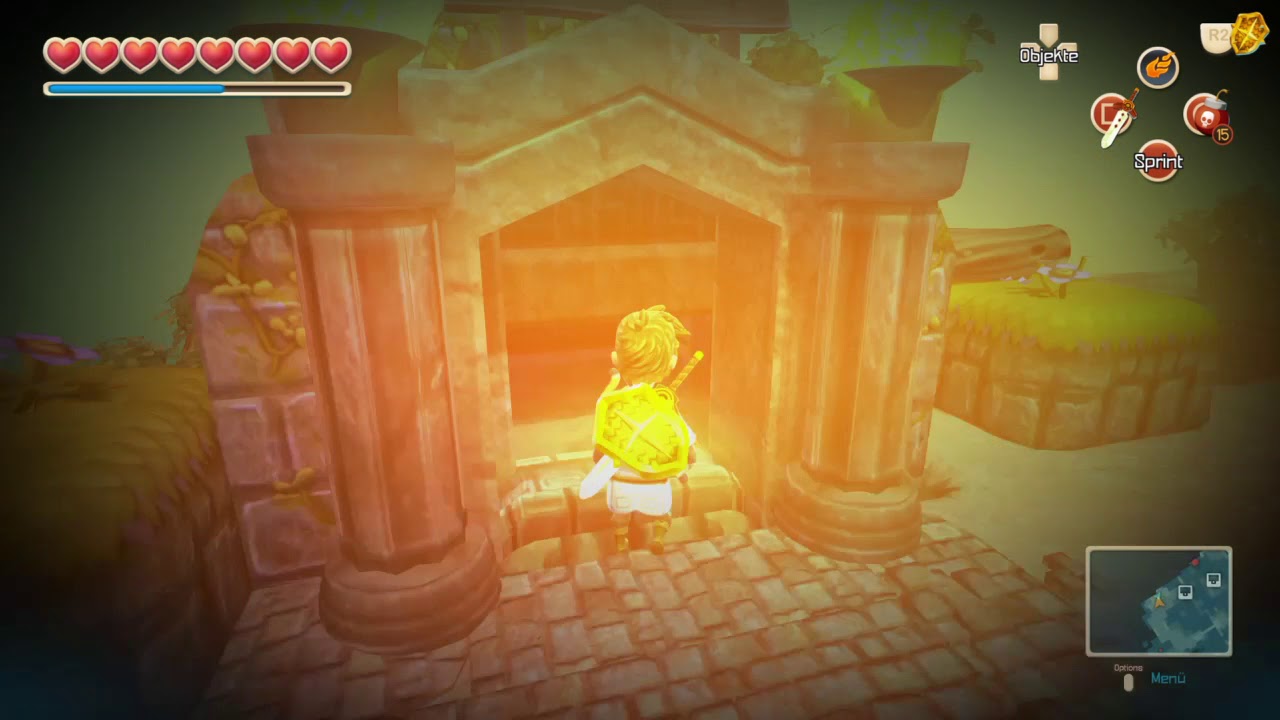 Lets play Oceanhorn [Blind] [Part 25b] Auf der Friedhofsinsel