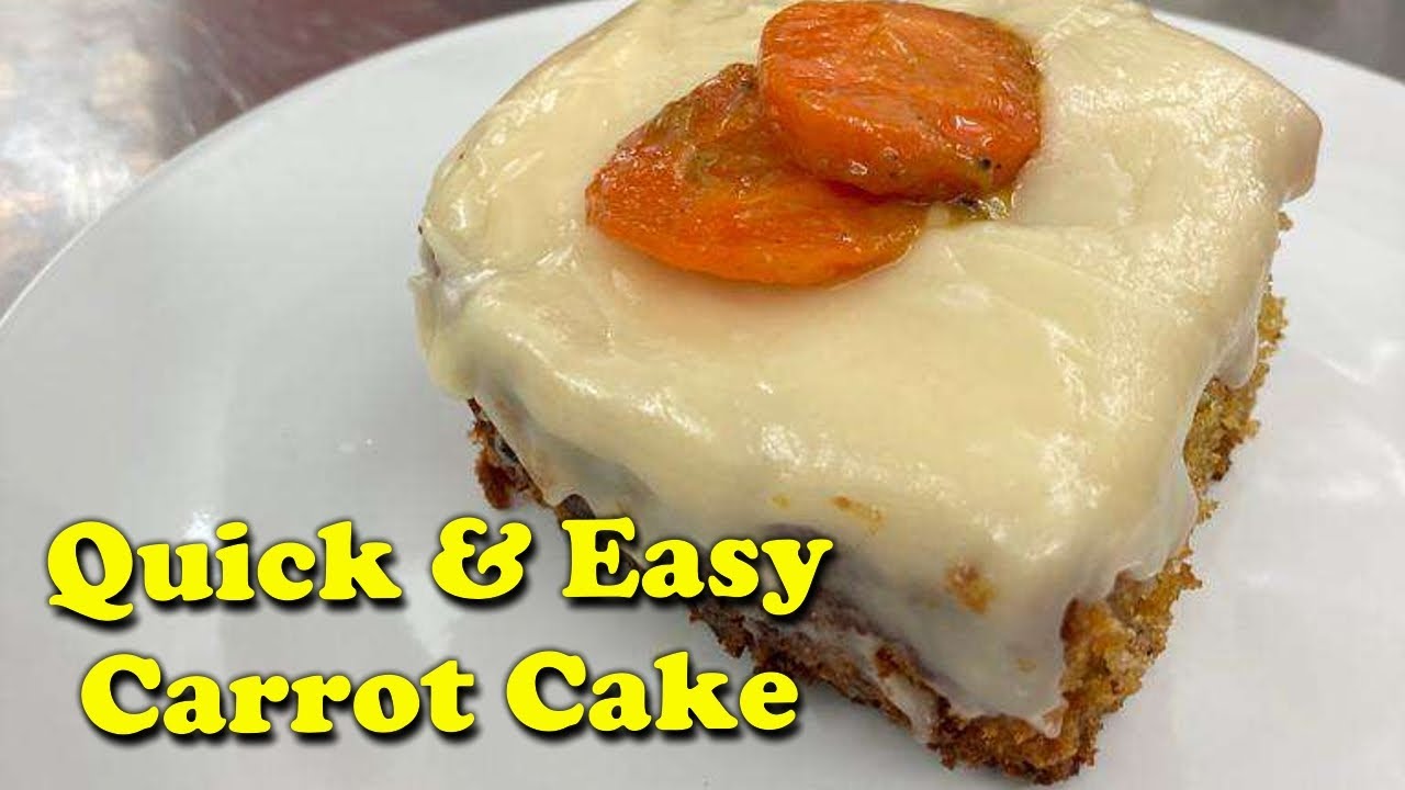 The Most Delicious Carrot Cake Recipe Ever!