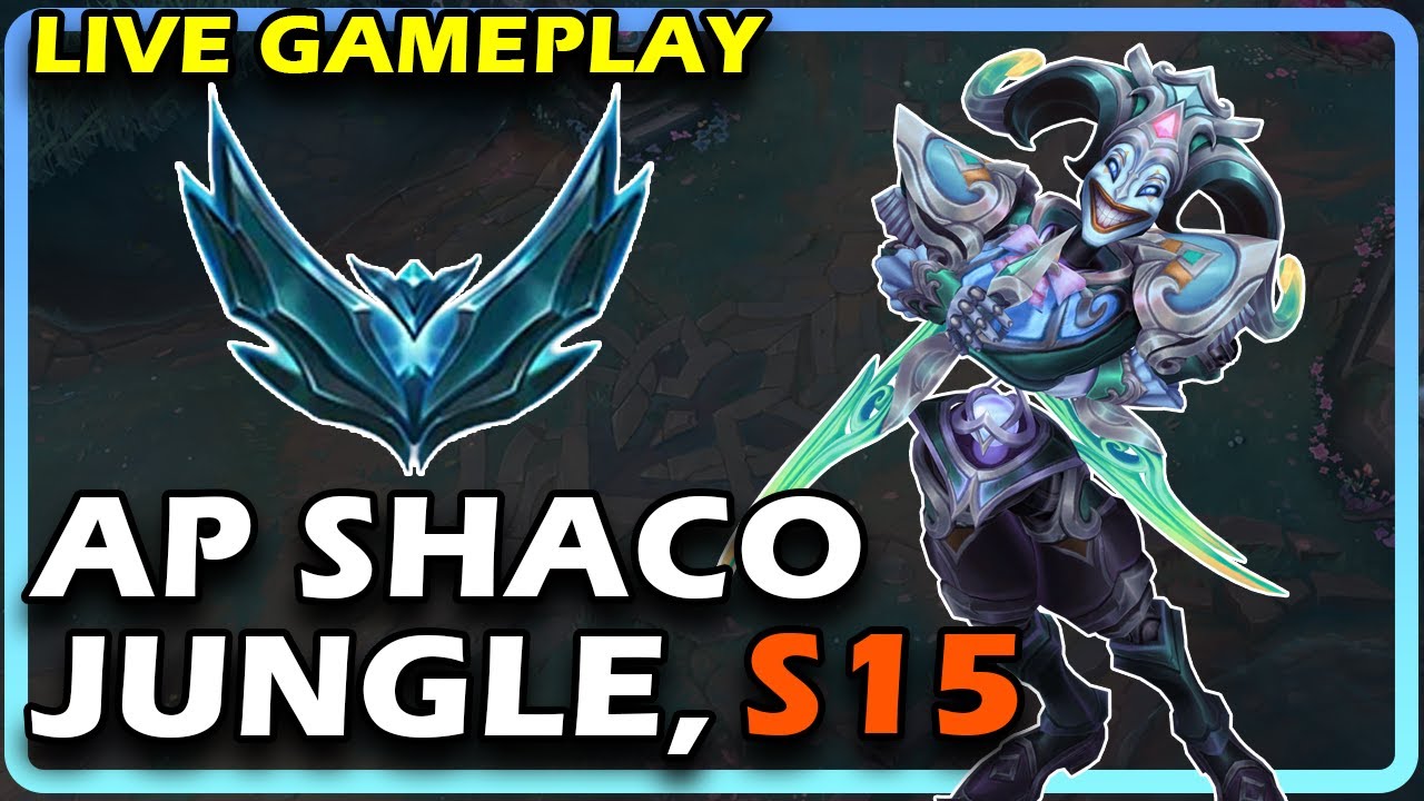 Platinum AP Shaco Jungle Education [ 3 WINS, 4 LOSS ]
