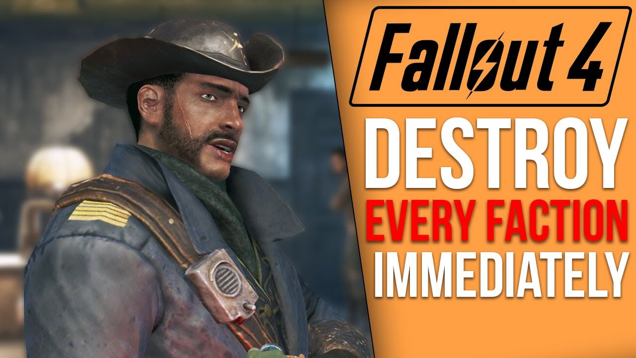 What Really Happens if You DESTROY Every Faction Immediately in Fallout 4?
