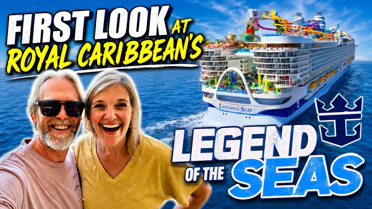 Мы поднялись на борт НОВЕЙШЕГО КОРАБЛЯ в мире!! Legend of the Seas от Royal Caribbean! | Первый рейс