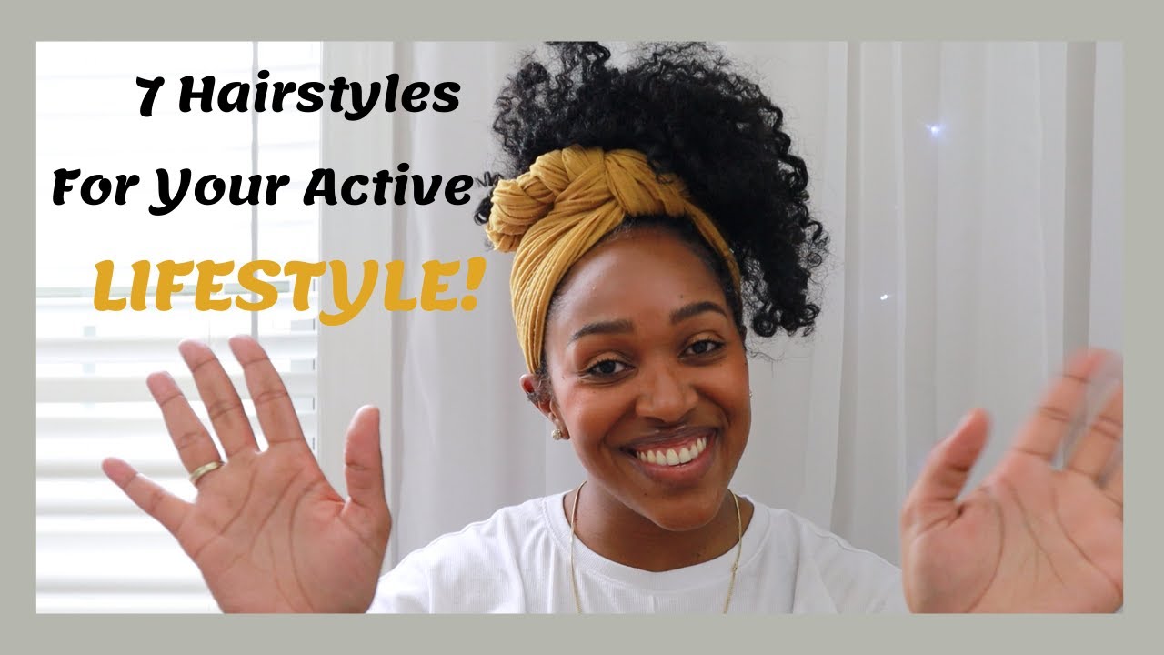 7 Natural Hairstyles for your Active Lifestyle!