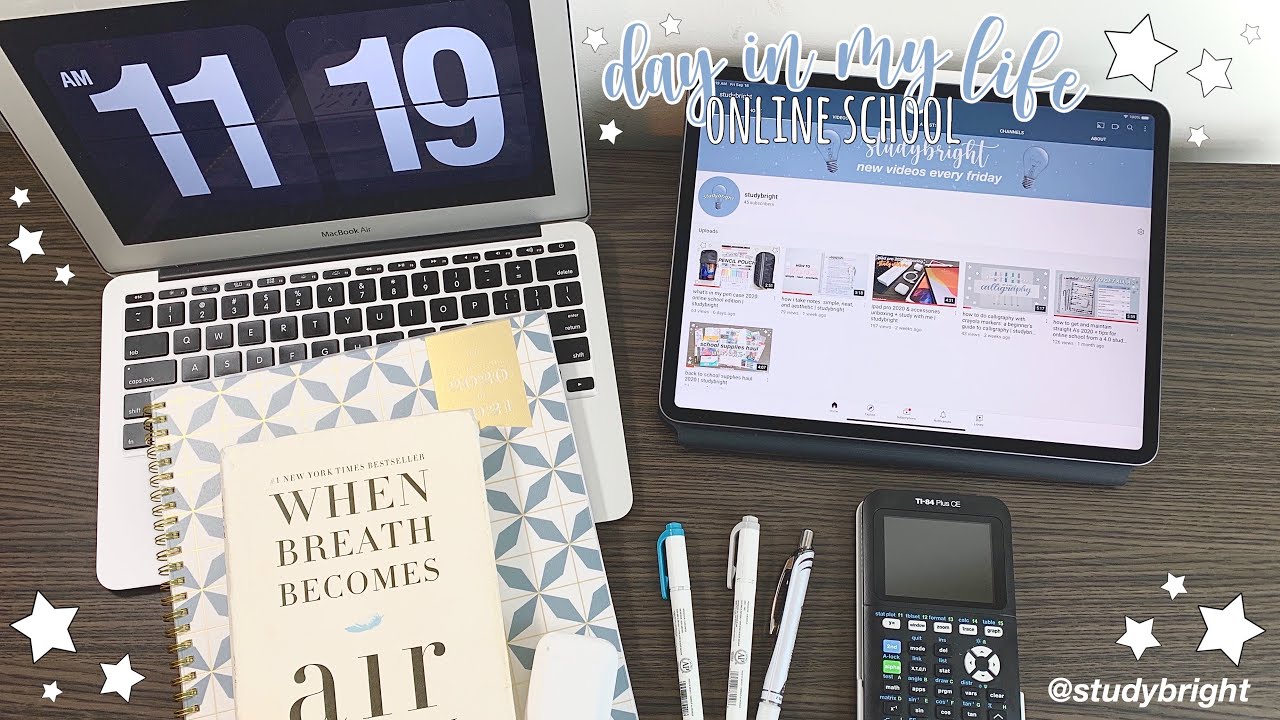 a very realistic yet (mostly) productive day in my life: online school IB student | studybright